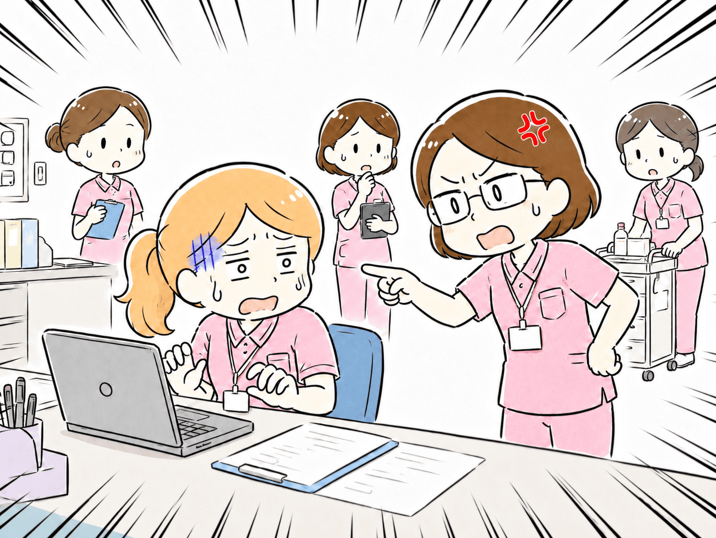 なぜ看護師の世界は怖い先輩が生まれやすいの?の挿絵