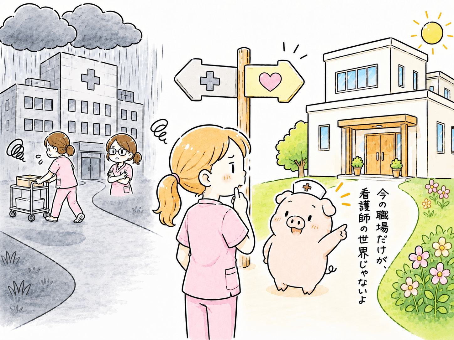 その人間関係、本当に耐え続ける価値はある?の挿絵
